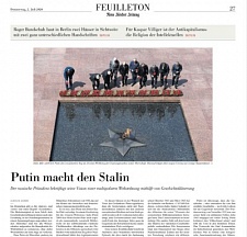 Kommentar der Botschaft der Russischen Föderation in der Schweiz im Zusammenhang mit der Publikation „Putin macht den Stalin“, die „Neue Zürcher Zeitung“, 2. Juli 2020